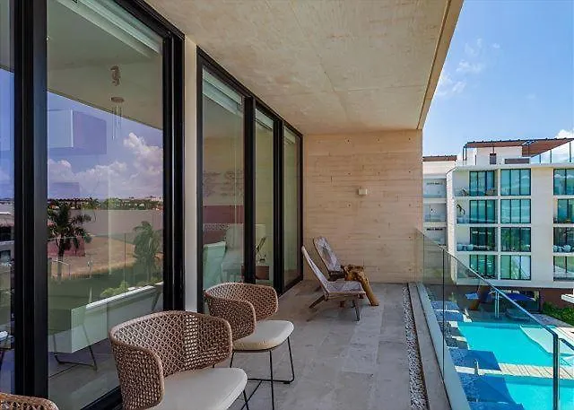 *** Apart Otel Oc321 Oceana Amazing 3 Bedrooms Playa del Carmen Meksika